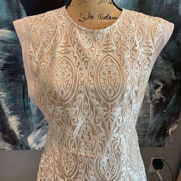 Lovers Wonderland Embroidered Dress sz L - Picture 4 of 11